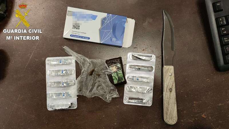 Imagen de los efectos intervenidos / TA